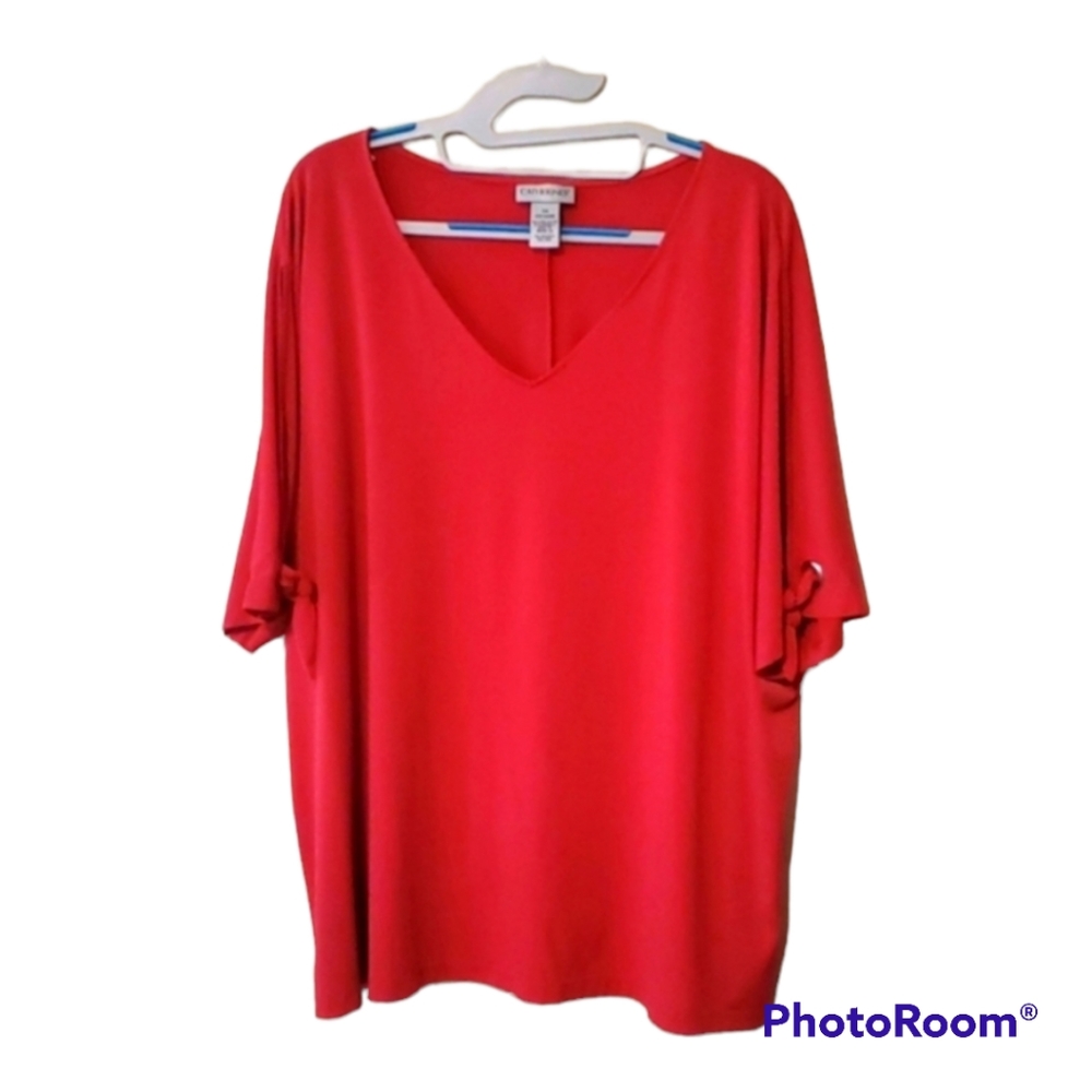 Catherines short sleeve blouse